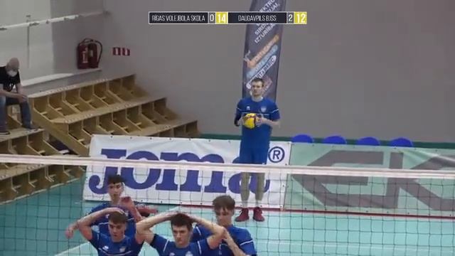 Кубок Латвии по волейболу в группе U-19. Финальная игра за 1 место смотреть онлайн