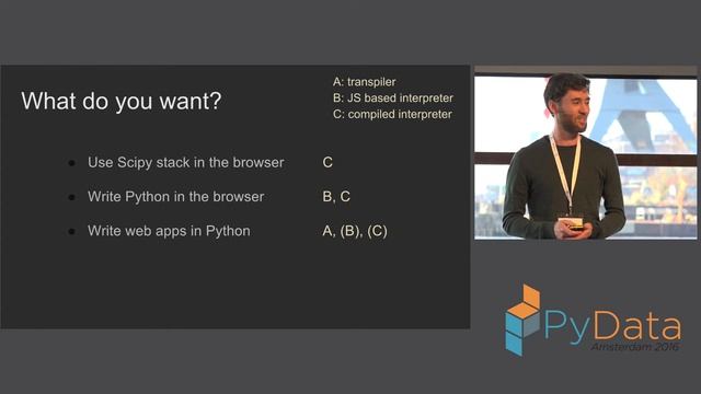 Almar Klein - Running (snippets of) Python in the browser смотреть онлайн