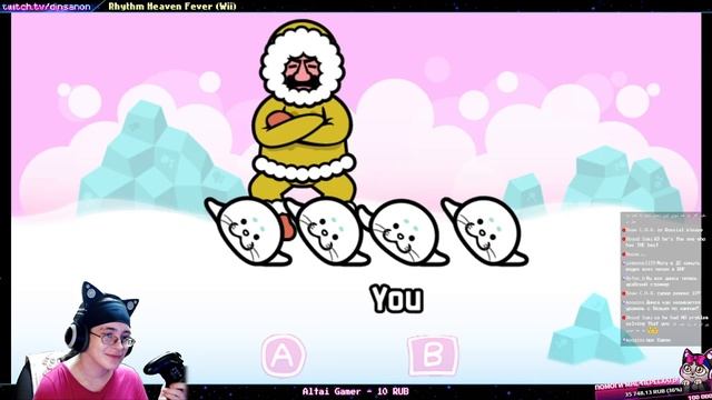 ФИНАЛЬНЫЕ СТРАДАНИЯ! Десятый столбец | Rhythm Heaven Fever (Wii) #10 смотреть онлайн