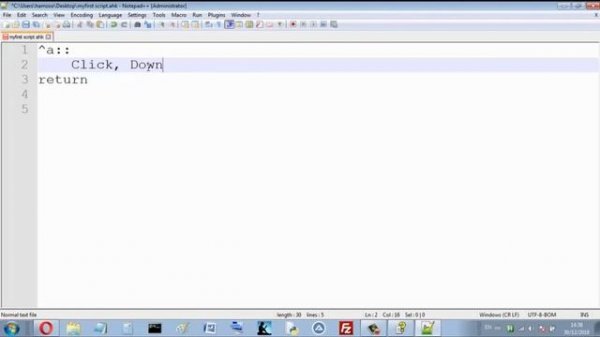 Autohotkey Mouse Click