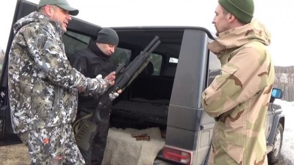 Обзор, тест Huglu Atrox. Проникающая способность картечи Clever. Хуглу Атрокс