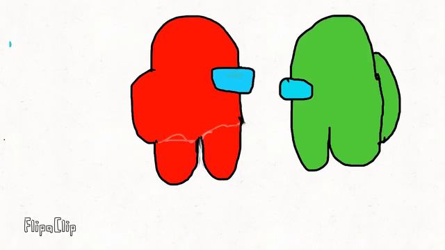 Red is sus|| flipaclip among us animation смотреть онлайн