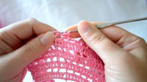 Платье Розовое счастье. крючком Часть 1