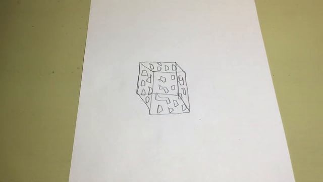 How To Draw Minecraft Emerald Ore смотреть онлайн
