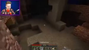 поззи 1 раз играет в майнкрафт)