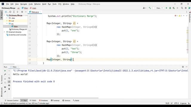Dictionary Merge смотреть онлайн