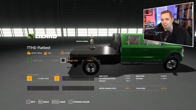NEW FLATDECK TRUCK AND GREAT NEW PLACEABLE BUILDINGS | THE FARM SIM SHOW | FARMING SIMULATOR 19 смотреть онлайн