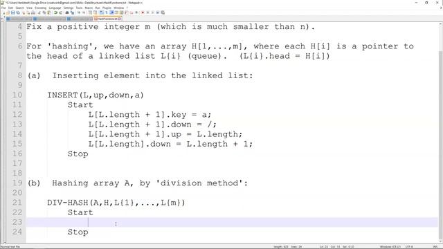 DSA 06-01 Hash functions: Division and Multiplication methods смотреть онлайн