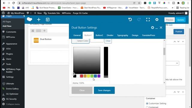 How to Add Dual Button with WPBakery in WordPress | WordPress 2021 смотреть онлайн