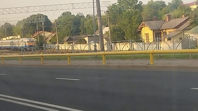 Дизель - поезд "Гродно - Брузги". смотреть онлайн