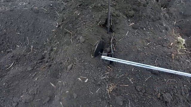 Проба пера. Нарезка борозд ушастым окучником под посадку озимого чеснока. смотреть онлайн