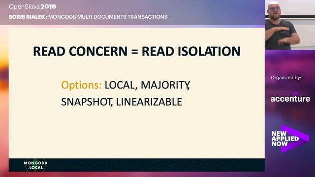 DATA - Boris Bialek - MongoDB multi documents transactions смотреть онлайн