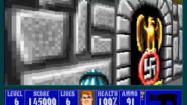 Wolfenstein 3D 2 эпизод 6 серия