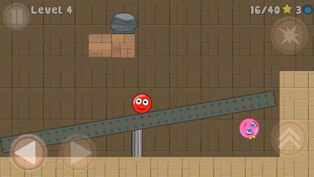 КРАСНЫЙ ШАРИК спасает любимую, мультик игра серия 2 смотреть онлайн