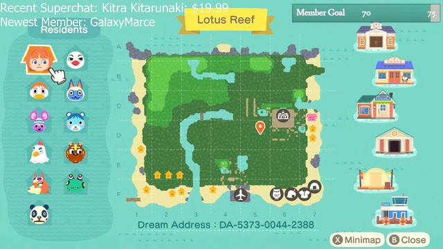 Let's Build My Tropical Campsite on Lotus Reef 🌿 | ACNH Live смотреть онлайн