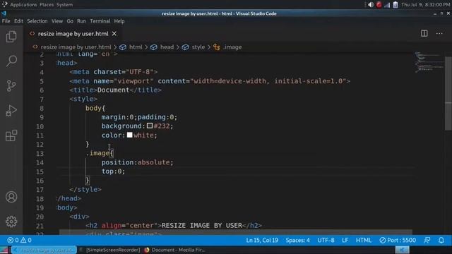 resize image by user with javascript смотреть онлайн