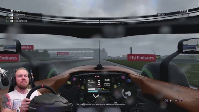 F1 2018 - УЖАСНАЯ ПОГОДА В ГОНКЕ смотреть онлайн