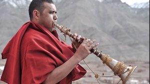 Тибетская флейта, красивая музыка для медитации.