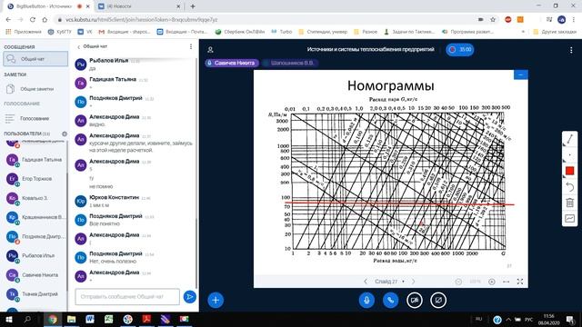 Практика по источникам от 08.04.2020 Разбор гидравлического расчета из курсового. смотреть онлайн