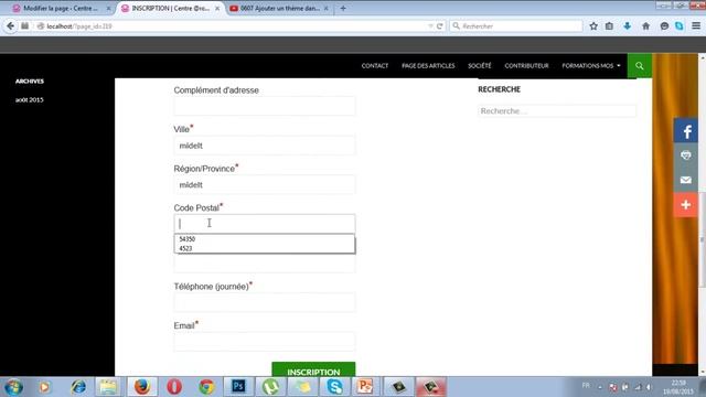 0704 Création des pages Inscription, Connexion et Profil dans WordPress смотреть онлайн
