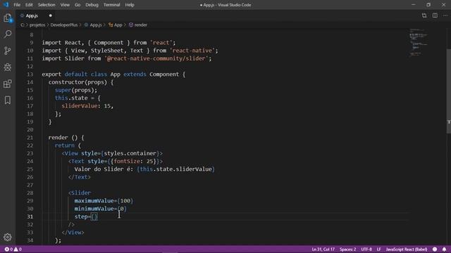 Curso de React Native #33: Slider смотреть онлайн
