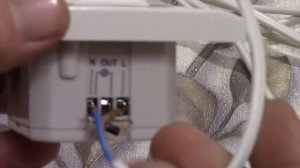 Встраиваемый датчик движения . Подключение вместо обычного выключателя .