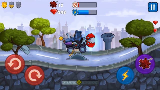 Хищные машины 3 #25 Машина ест машину с Кидом. Танк в Car Eats Car #МАШИНКИКИДА