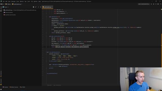 Trading Bot in Python #7 - Optimising our Trading Bot Pt. 1 смотреть онлайн