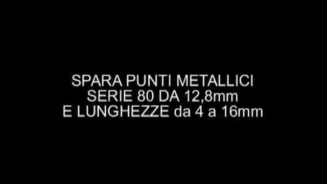 Megafix 80-16 Fissatrice pneumatica per punti metallici Professionale смотреть онлайн
