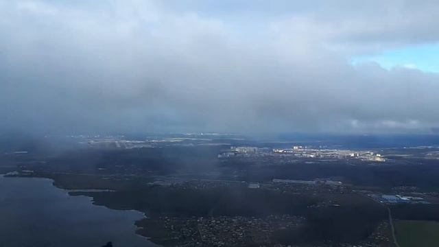Заход в Шереметьево Таймлапс UUEE Approach timelapse смотреть онлайн