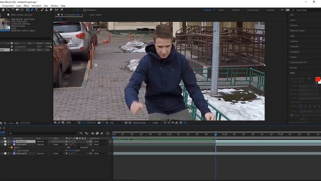 РАСПАД/ Раздвоение/СПЕЦЭФФЕКТЫ в Adobe After Effects.