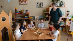 Занятие по математике в подготовительной группе (6-7 лет)