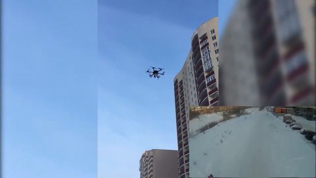 Tarot 690s. Ardupilot. 6s LiPo. Первый удачный запуск смотреть онлайн