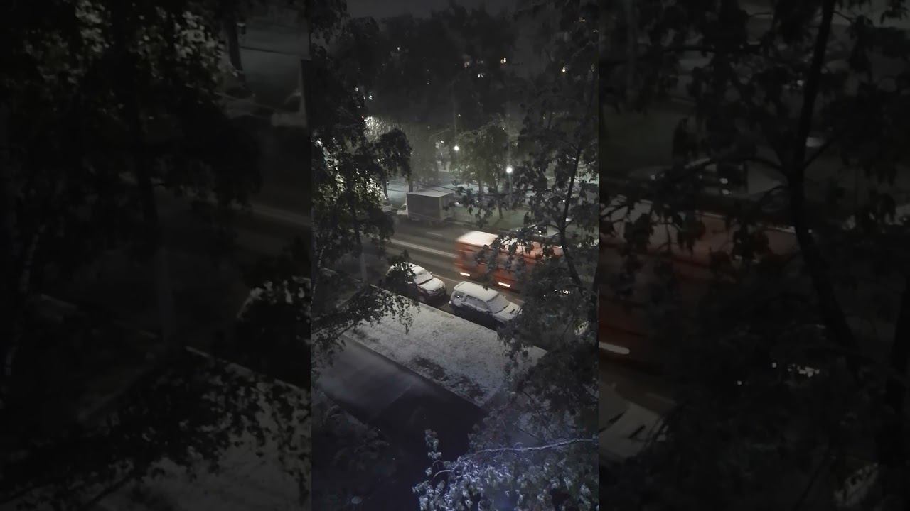Снегопадище 7мая.все замело. смотреть онлайн