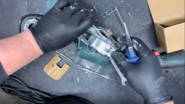 Замена Ротора на УШМ Metabo W 650-125 смотреть онлайн