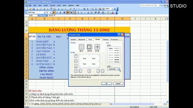 Tổng quan về Excel - THANHPHUONG STUDIO смотреть онлайн