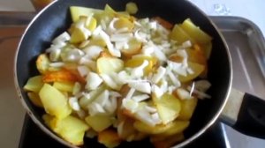 Картошка, жаренная с луком, на топлёном масле "Хозяюшка" "Топлёная"