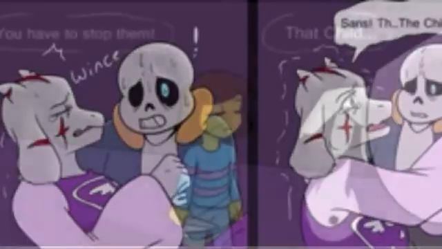 Sans X Toriel Comic Dub