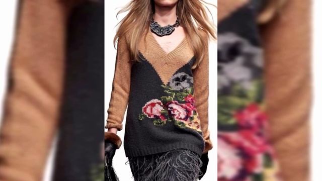 современная вязаная мода/много идей