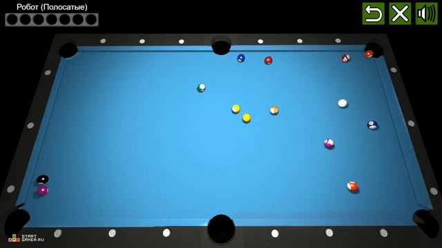 Игра "Бильярд Пул Восьмёрка 3Д" (Billiards 8 Ball Pool 3D) - прохождение смотреть онлайн