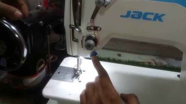 JACK A2B SEWING MACHINE WITH THREAD TRIMMER смотреть онлайн