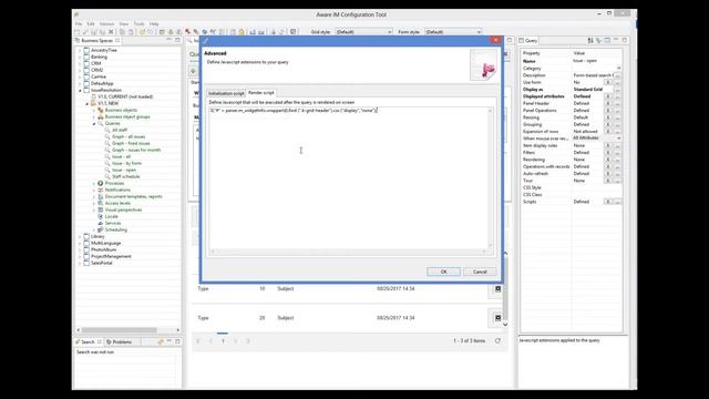 Using CSS and Javascript in Aware IM смотреть онлайн
