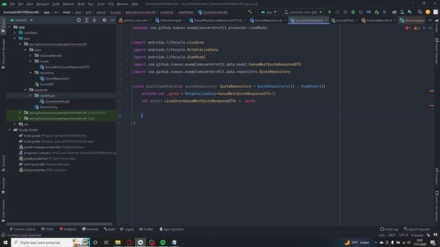 APP Android com MVVM + Retrofit + Kotlin смотреть онлайн
