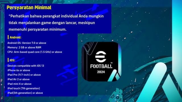 CARA MUDAH UPDATE & DOWNLOAD EFOOTBALL 2024 MOBILE ANTI GAGAL DIJAMIN BISA SILAHKAN COBA!! смотреть онлайн