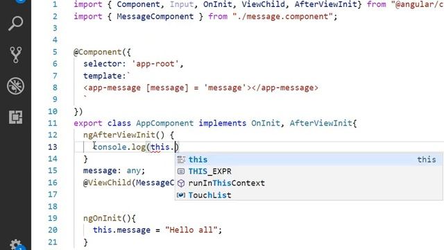 ViewChild for Component Communication in Angular смотреть онлайн