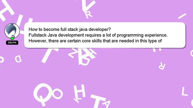 How to become full stack java developer? смотреть онлайн