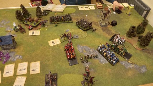 Warhammer Fantasy Competitive Battle Report 01: Bretonnia Vs Beastmen 2500pts