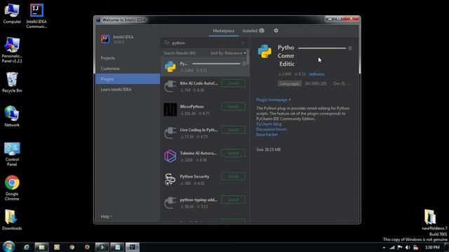 How to plugin Python in Intellij IDEA. смотреть онлайн