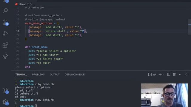 Get user input ruby terminal смотреть онлайн