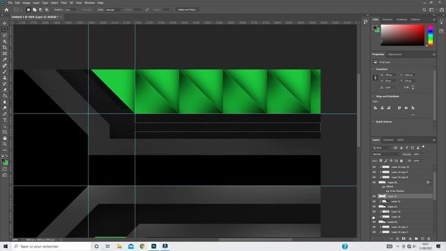 How to make an Abstract Shapes Header | FREE PSD FILE | Tutorial by TismaCreate смотреть онлайн